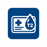 Anteprima della card di emergenza per il diabete di tipo 2